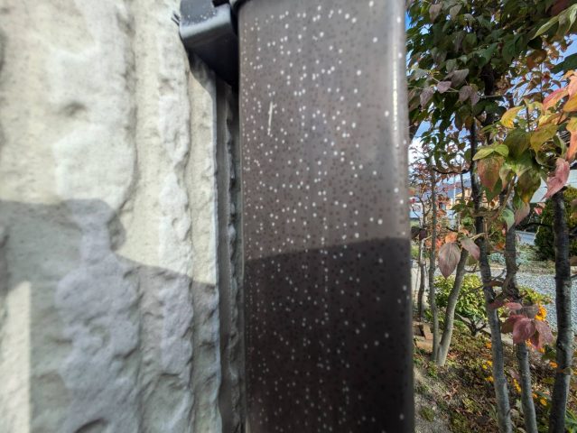 伊那市境K邸施工前外壁