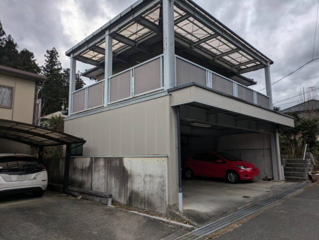 飯田市I邸ベランダ施工前