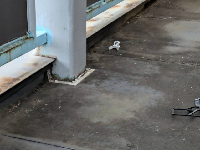 飯田市I邸ベランダ施工前