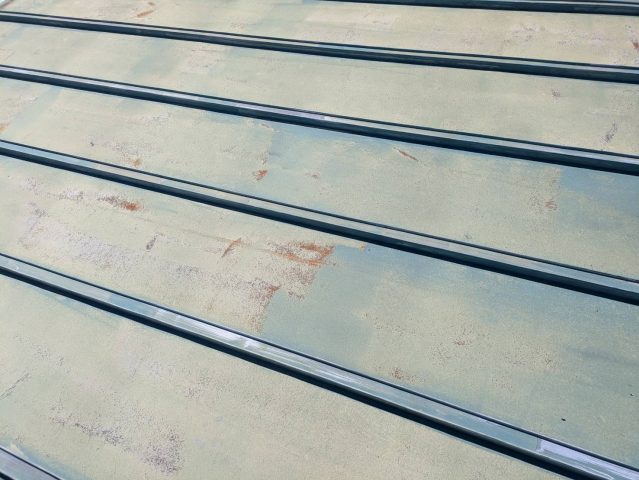 駒ヶ根市中沢M邸施工前屋根