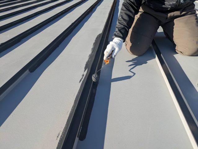 駒ヶ根市中沢M邸中塗り