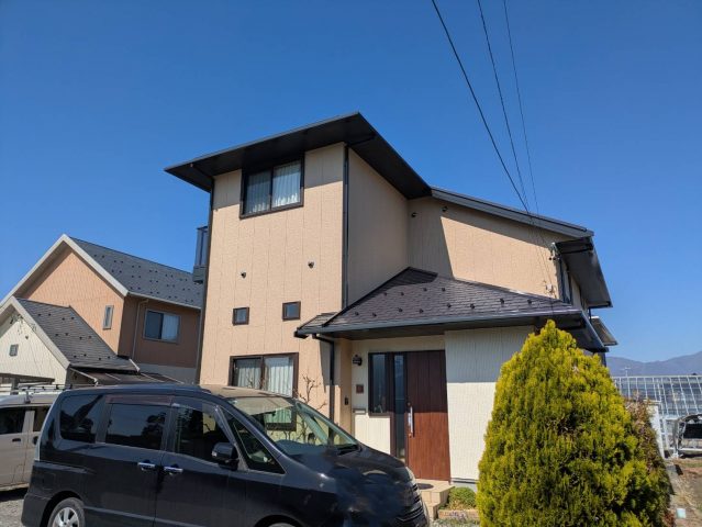 伊那市境K邸足場撤去