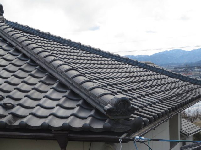 飯田市T邸屋根葺き替え施工前