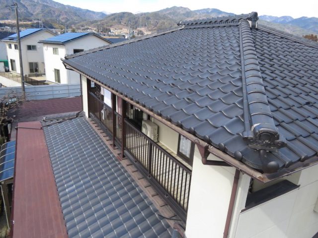 飯田市T邸屋根葺き替え施工前