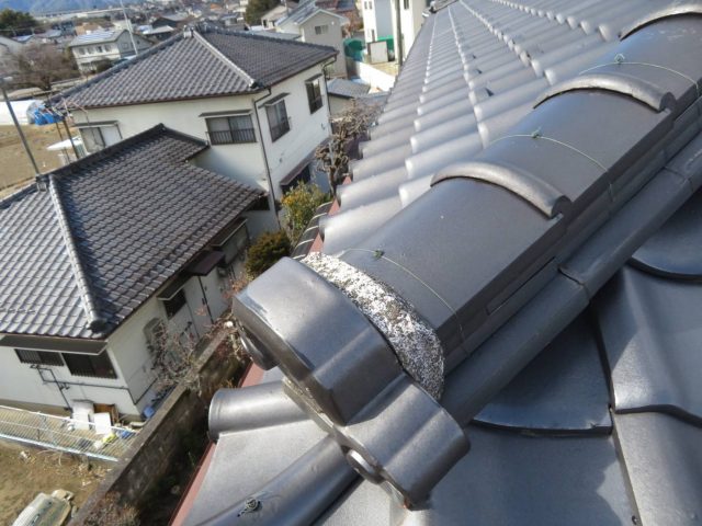 飯田市T邸屋根葺き替え施工前