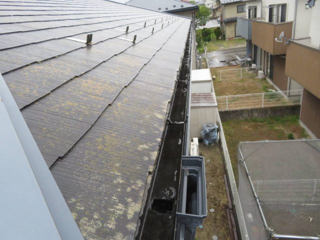 駒ヶ根市I邸屋根塗装前