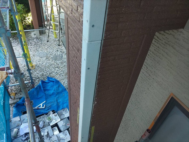 伊那市富県ALC外壁塗装補修3