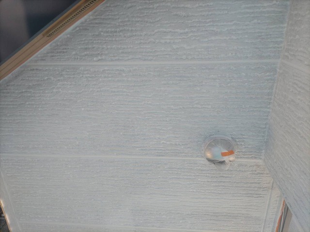 伊那市富県ALC外壁塗装下塗り1