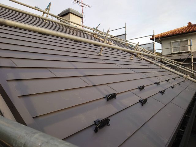下久堅パナホーム屋根カバー