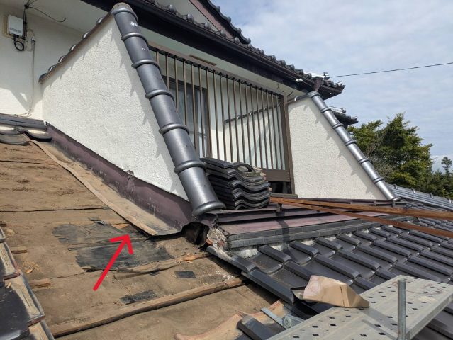 伊那市T邸瓦移動