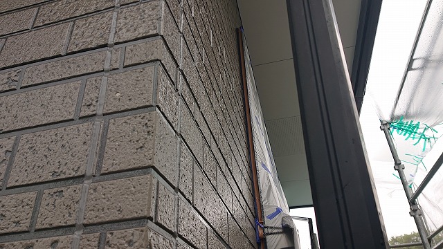 飯田市龍江クリア塗装下塗り3