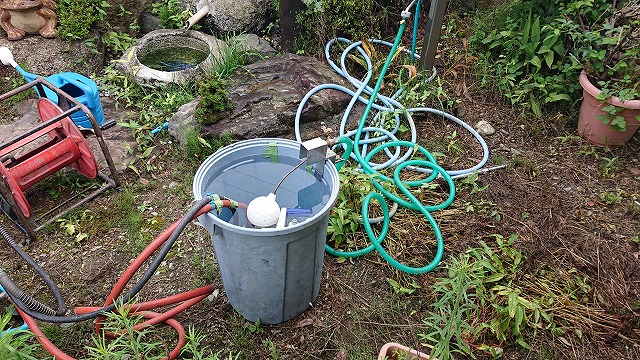 駒ケ根市トタン屋根洗浄7