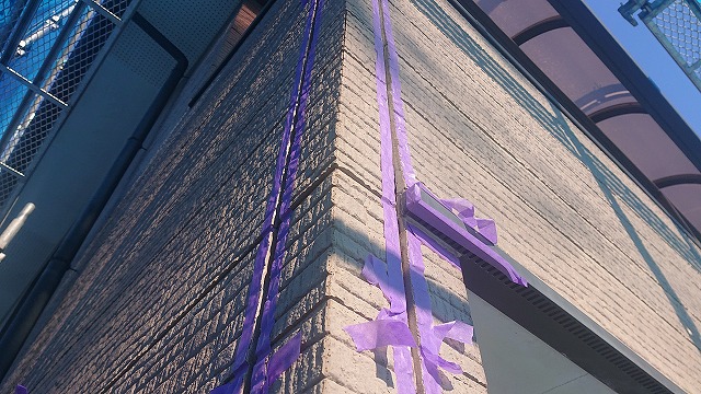 飯島町屋根外壁塗装コーキング3