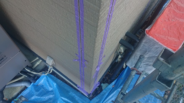 飯島町屋根外壁塗装コーキング5