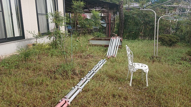 中川村ミサワ屋根足場2