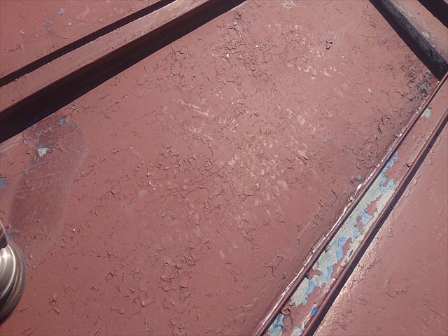 飯田市大瀬木屋根グラインダーケレン1