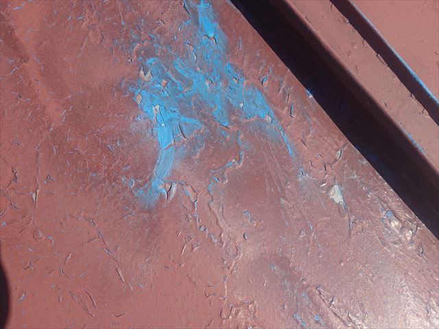 飯田市大瀬木屋根グラインダーケレン3