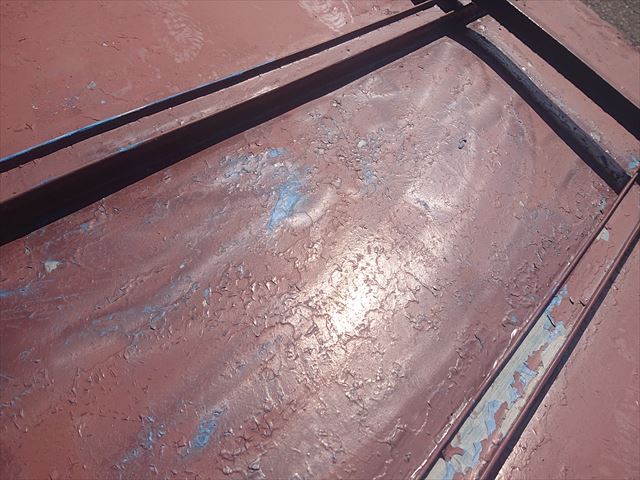 飯田市大瀬木屋根グラインダーケレン4