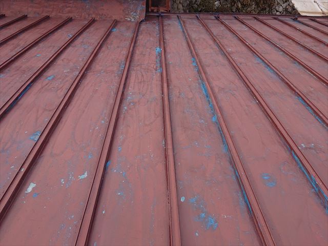 飯田市大瀬木屋根グラインダーケレン7