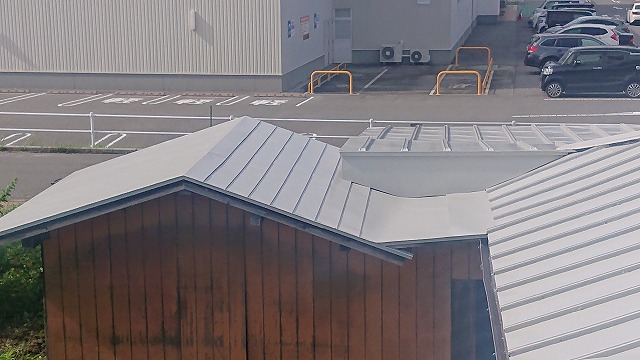 飯田市大瀬木大屋根完成4