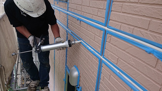 外壁コーキング