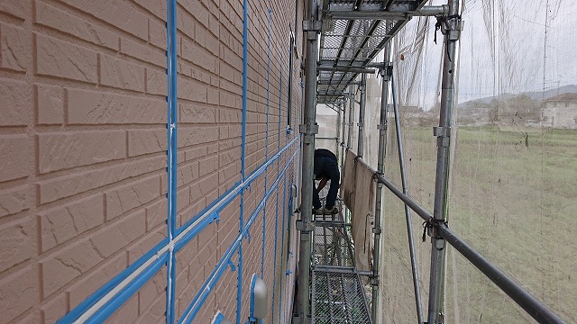 飯田市上殿岡外壁コーキング6