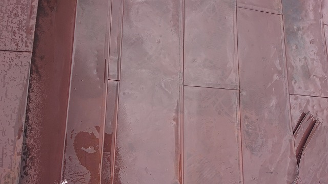 木曽町開田トタン屋根塗装洗浄7