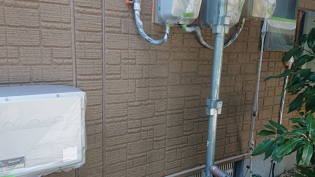 上伊那郡飯島町セキスイハイム外壁塗装洗浄7