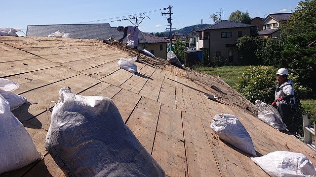 飯田市北方瓦落とし6
