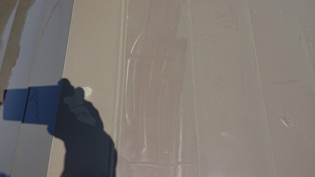 中川村トタン屋根塗装洗浄4