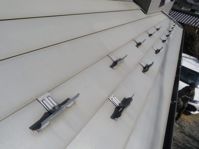 飯田市S邸施工前屋根