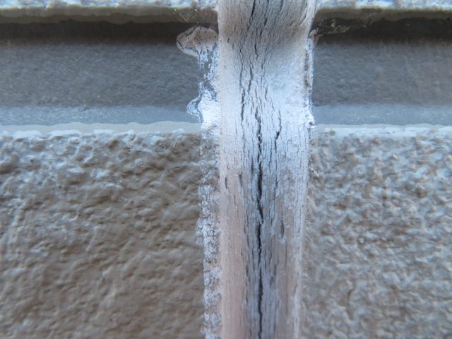 飯田市南信濃コーキング施工前