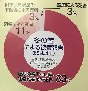 雪の事故