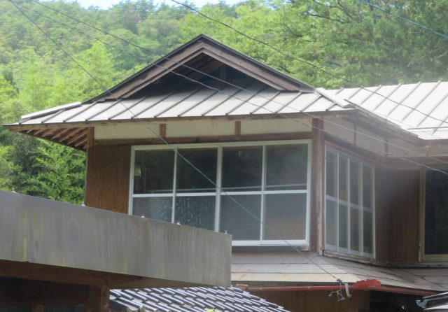 阿南町_屋根塗装_before