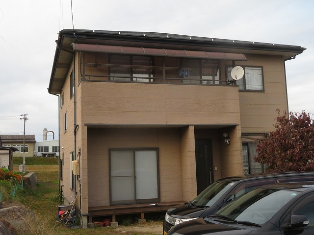 飯島町屋根外壁塗装　現地調査2