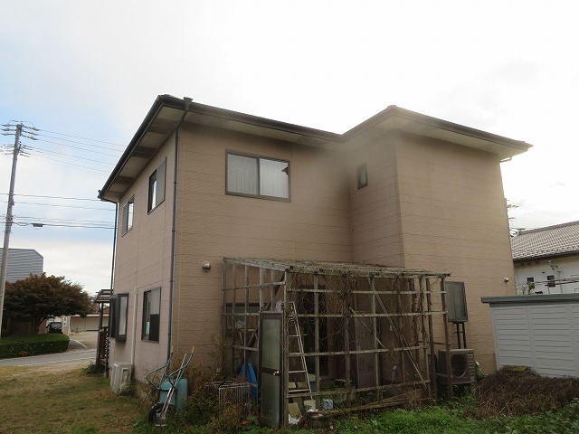 飯島町屋根外壁塗装　現地調査3