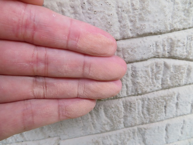 飯島町屋根外壁塗装　現地調査7