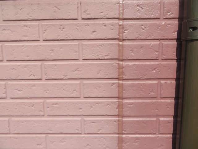 飯田市桐林外壁2色塗り分け