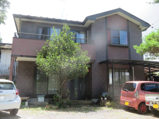 下条村陽皐外壁塗装施工前