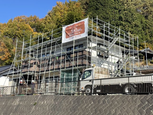 飯田市屋根カバー壁貼り替え