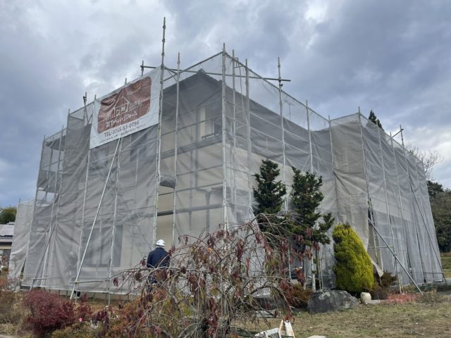 飯田市千栄外壁