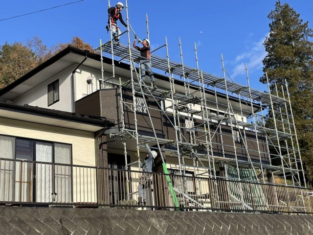 飯田市屋根カバー壁貼り替え