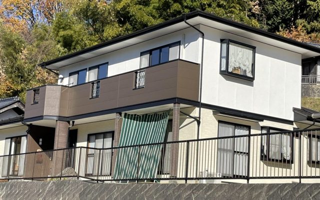 飯田市屋根カバー壁貼り替え