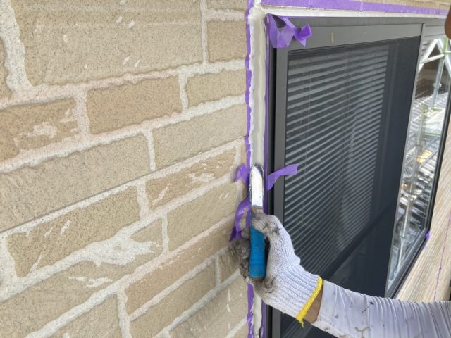 松川町コーキング工事