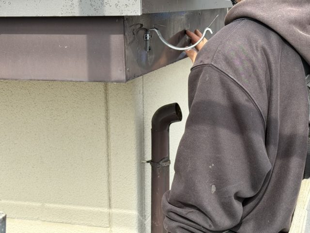 飯田市T邸雨樋交換工事