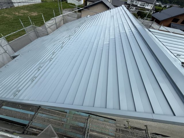 伊那市N邸屋根完成