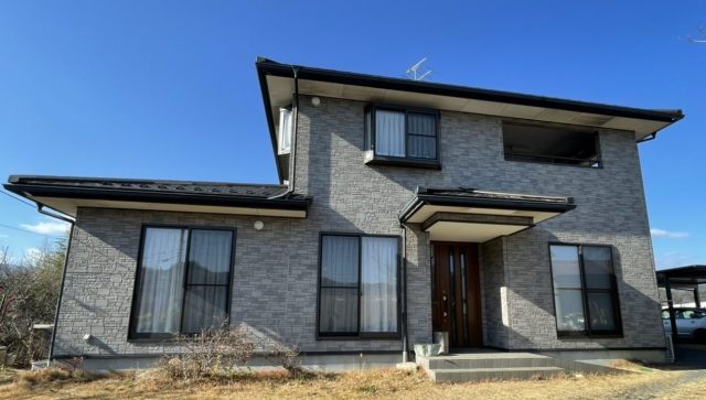 飯田市千栄外壁クリアー