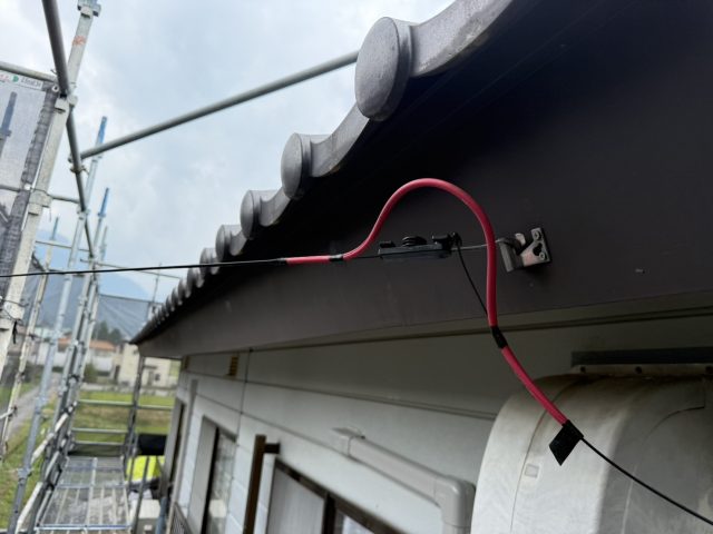 駒ヶ根市T邸旧雨樋撤去