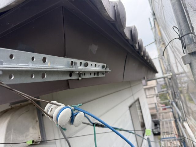 駒ヶ根市T邸旧雨樋撤去