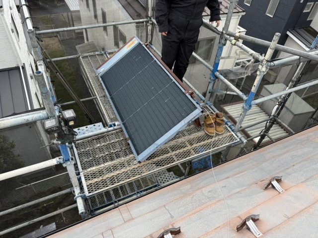 飯田市N邸ソーラーパネル撤去